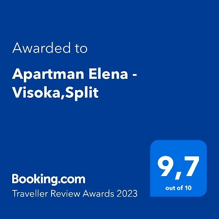 Apartman Elena - Visoka,split Διαμέρισμα Σπλιτ